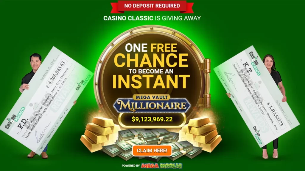 Casino Classic Mega Vault Millionaire 