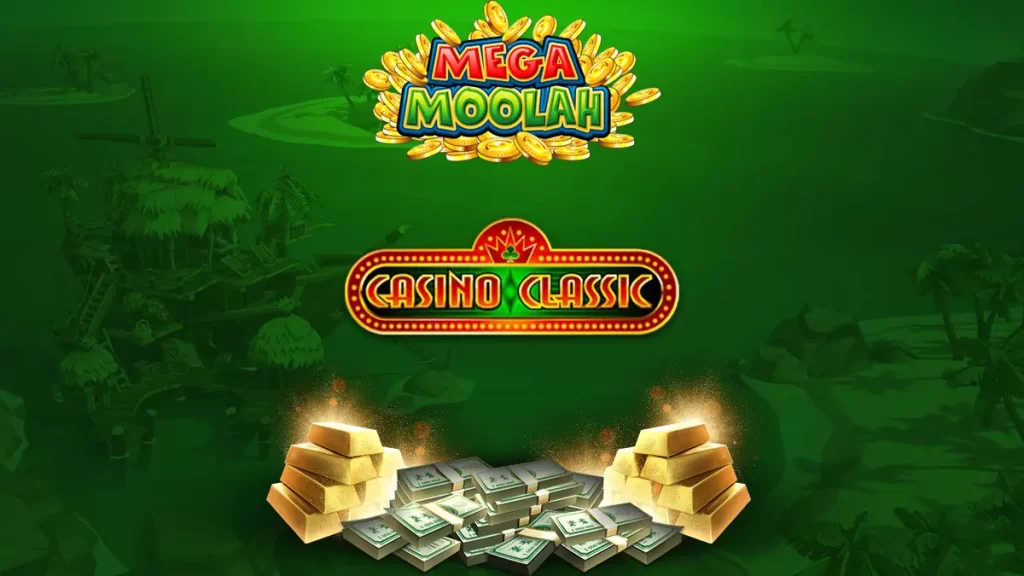 Casino Classic Mega Moolah welcome offer