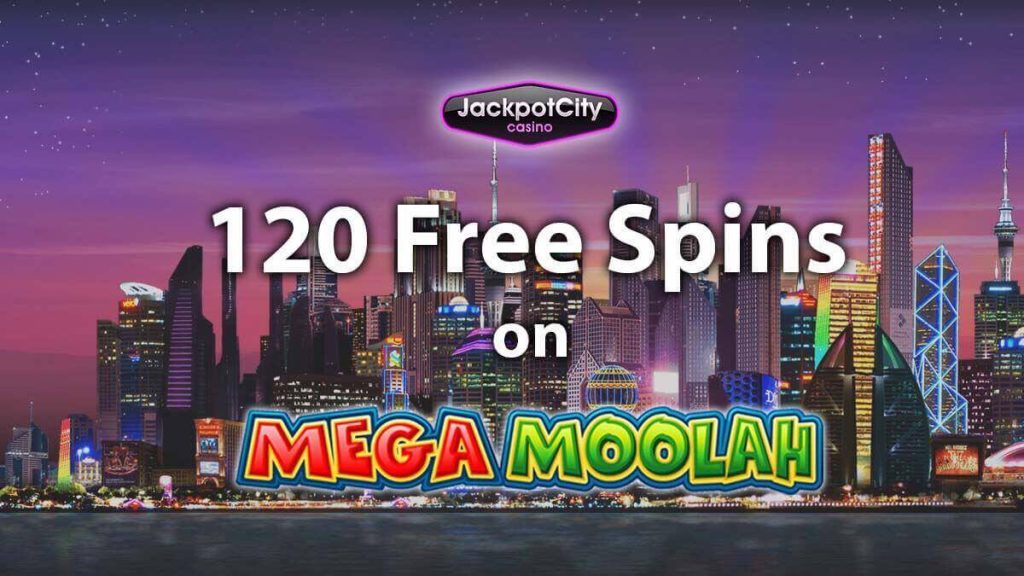 120 free spins on mega moolah 